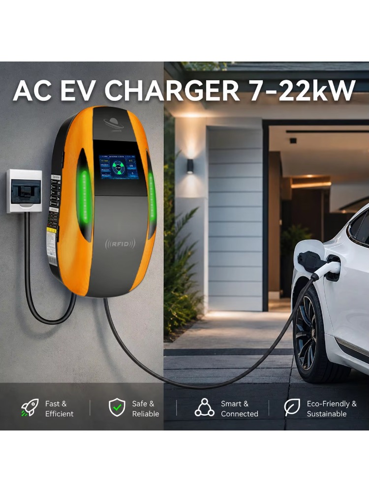 IP65 Waterproof AC EV Charger  - đánh giá và giá Home Ev Charger