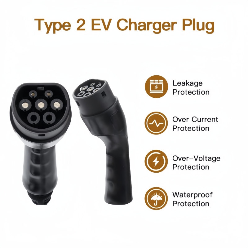 New Type2 Male/Female EV Charg - đánh giá và giá Ev Charger Adapter