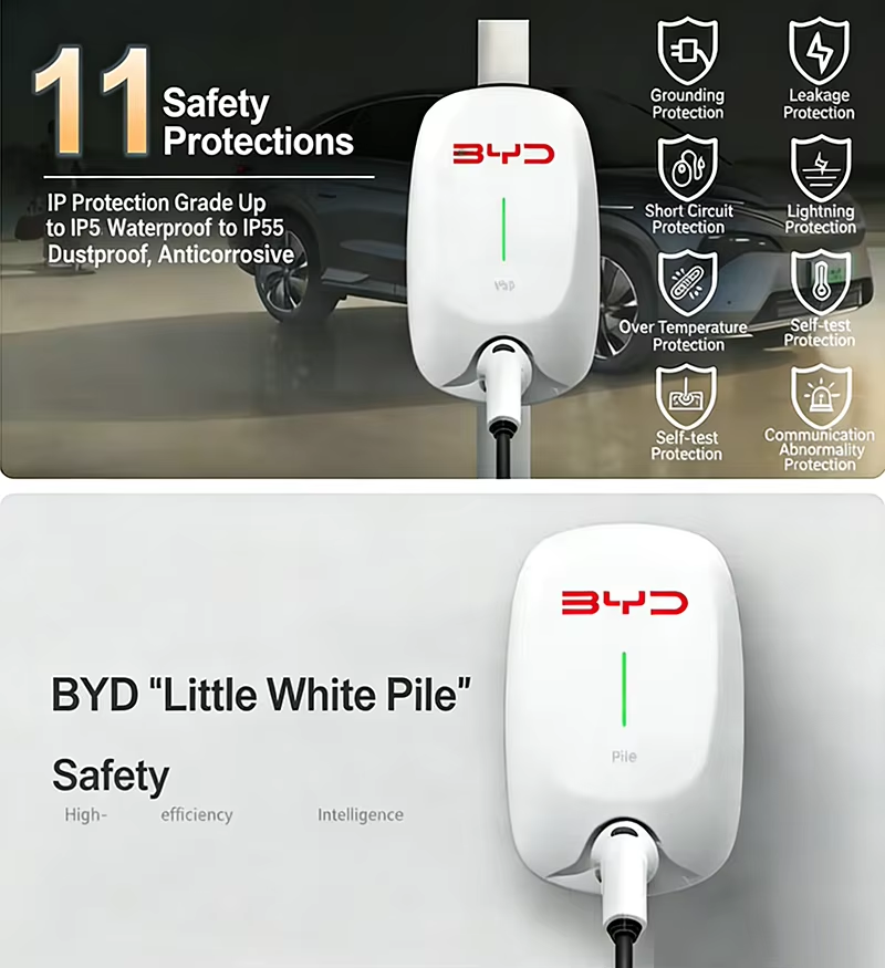 7KW Wall‑Mounted AC EV Chargin - đánh giá và giá Home Ev Charger