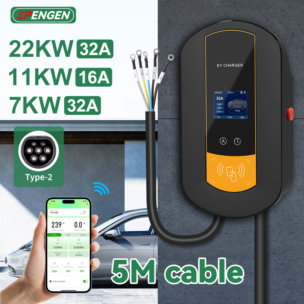 IPENGEN Type2 EV Charging Stat - đánh giá và giá Wallbox Ev