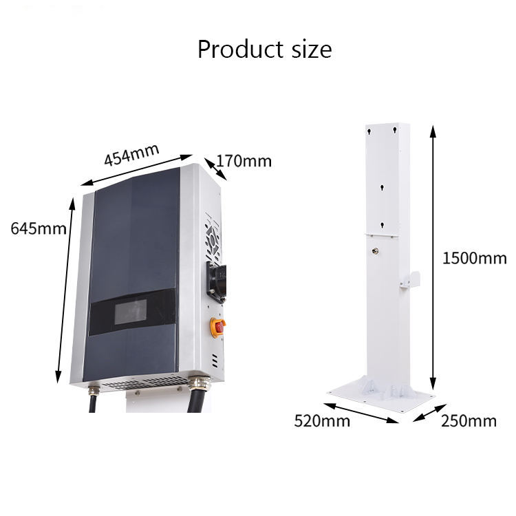 New 3 Phase 64A 40KW Smart DC  - đánh giá và giá Wallbox Ev