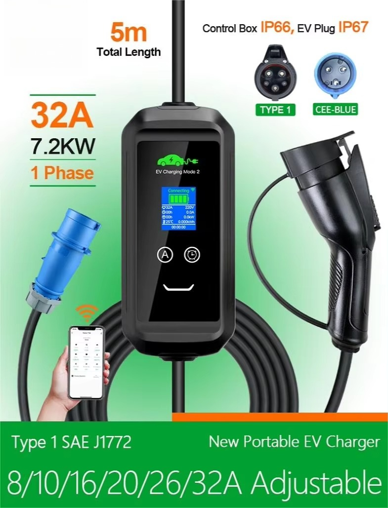 Custom USA AC Portable EV Char - đánh giá và giá Ev Charging Pile