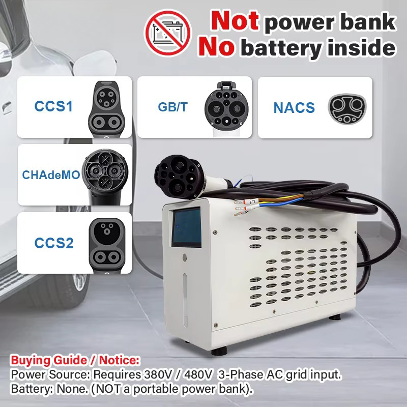 Manufacturer Wholesale 480V 3  - đánh giá và giá Fast Ev Charger