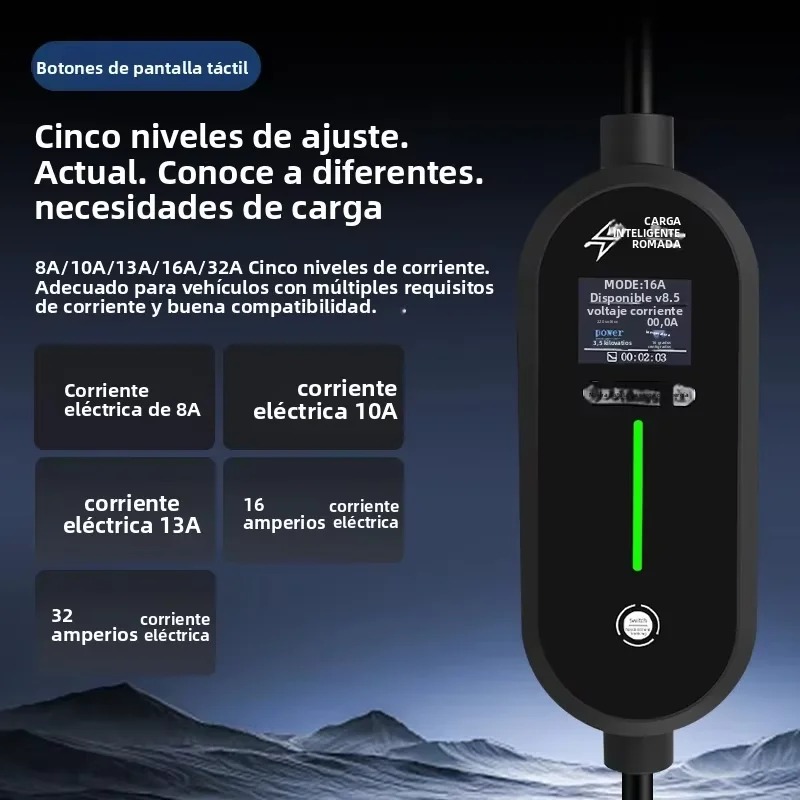 ROMADA 7KW 32A EV Portable Cha - đánh giá và giá Ev Charger Adapter