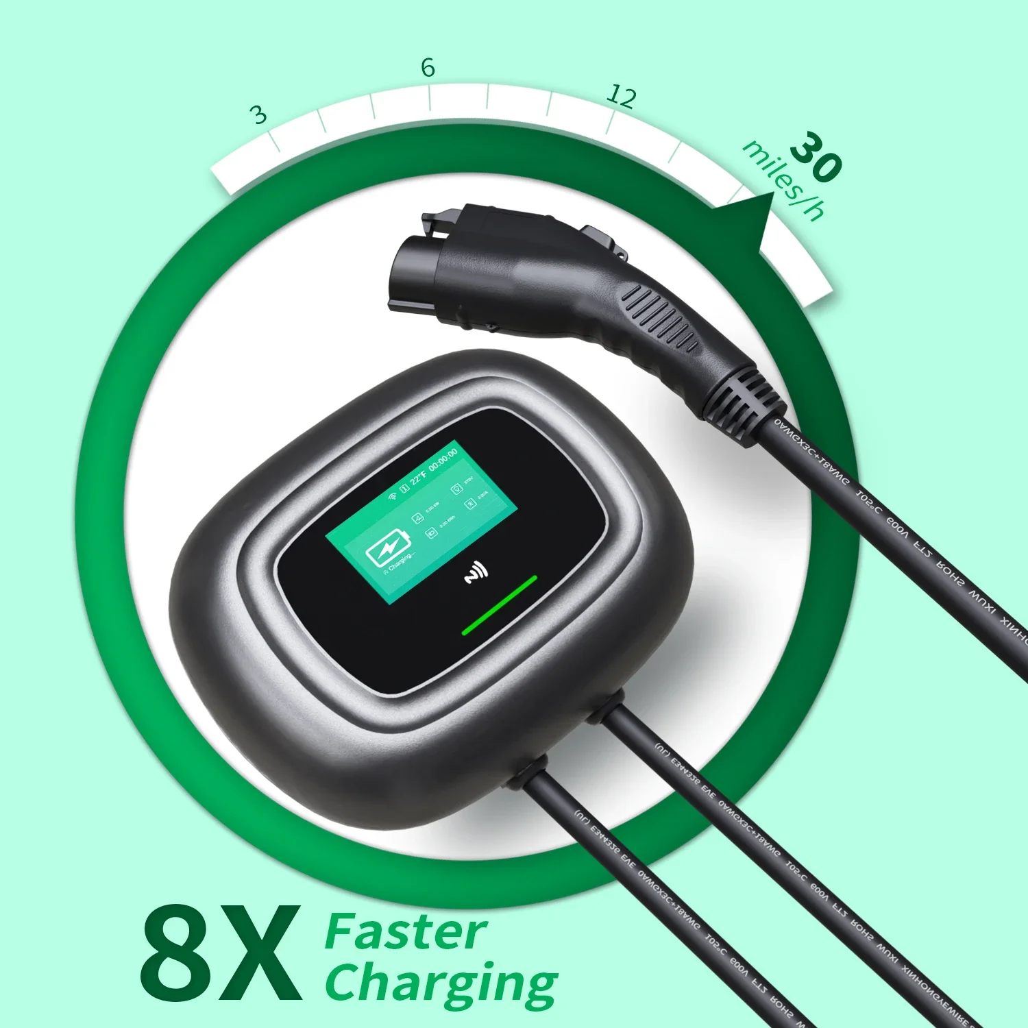NEW Khons Wall-Mounted Electri - đánh giá và giá Fast Ev Charger