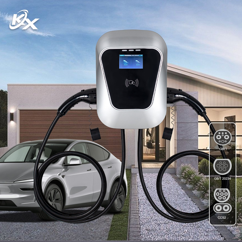 14kW Dual Wall-Mounted EV Char - đánh giá và giá Home Ev Charger