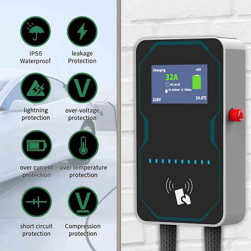 WUFEN EVSE Wallbox EV Car Char - đánh giá và giá Ev Charging Pile